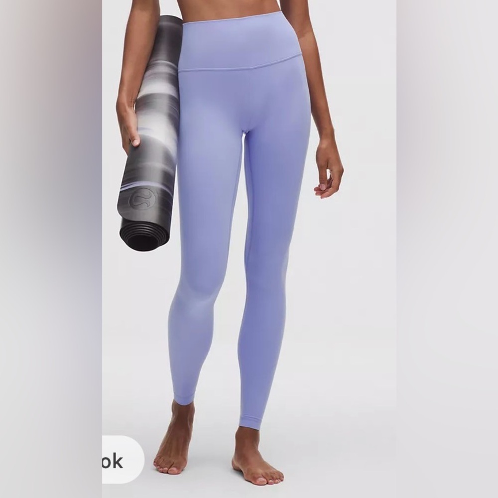 Lululemon Athletica Lavender Leggings 7/8 inch